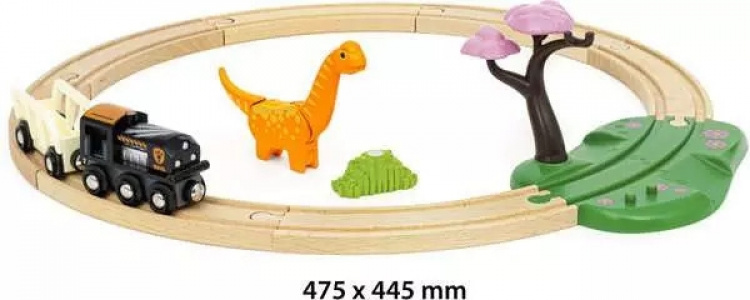 BRIO 36098 - Dinosaur Circle Disc-sæt