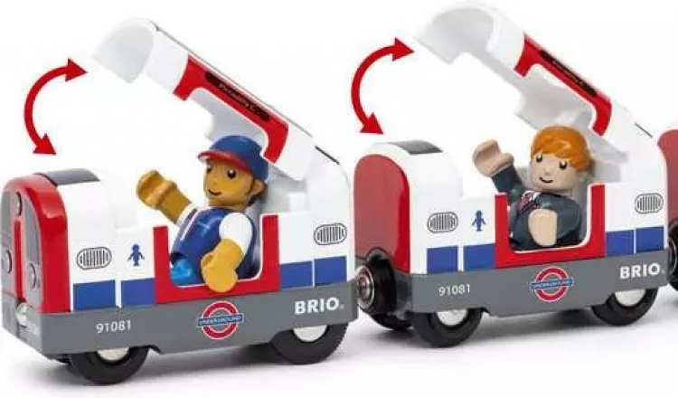 BRIO 36085 - Tog til Londons undergrundsbane