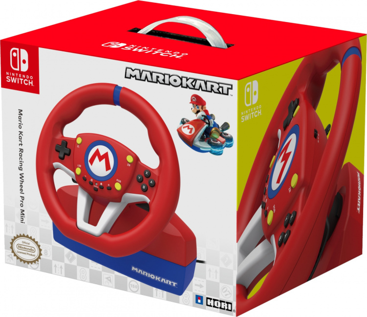 HORI Mario Kart Racing Wheel Pro Mini, Switch