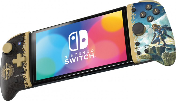 HORI Split Pad Pro - The Legend of Zelda: Tears of the Kingdom spilcontroller, Switch / Switch OLED HORI Split Pad Pro - The Legend of Zelda: Tears of the Kingdom spilcontroller, Switch / Switch OLED