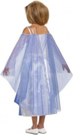 Disguise Snow Queen Frozen Elsa Classic kostume, 7-8 år, 124-135 cm