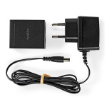 Nedis Video Transmitter | 1-veje | Indgang til lyd- / video- / dataforbindelser: TosLink Female | Audio / video / dataforbindelser output: 2x TosLink | Trykknap | Metal | Sort