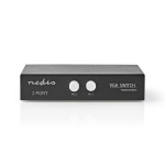 Nedis VGA switch | 2-Port port(s) | Maksimal opløsning: 2560x1600 | 500 mHz