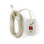 Nedis Power Inverter fjernbetjening | 5.00 m | RJ10 | Hvid