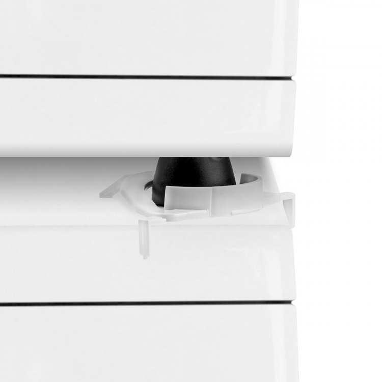 Nedis Selvklæbende fødder | Plastikpose | Hvid | 4 stk