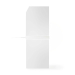 Nedis Stable Sæt til Vaskemaskine og Tørretumbler | Udtrækshylde | Hvid