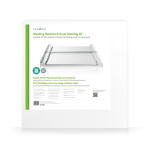 Nedis Stable Sæt til Vaskemaskine og Tørretumbler | Udtrækshylde | Hvid