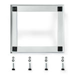 Nedis Stativ til vaskemaskine og tørretumbler | 150 kg | Hvid