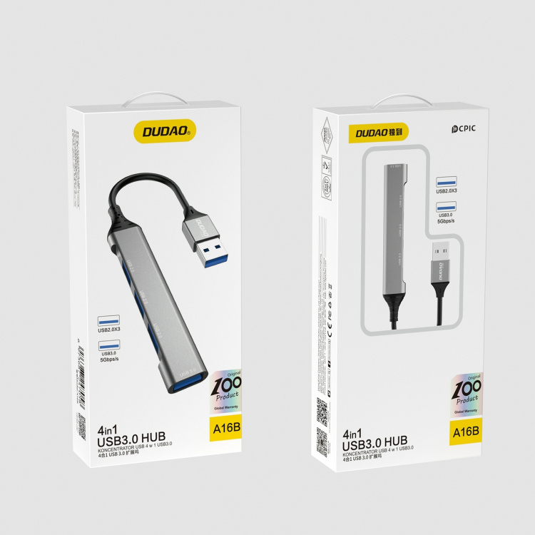 Dudao A16B USB-A HUB 4 port