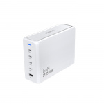 Dudao A228EU 228Watt Adapter GaN 4xUSB-C + 1xUSB-A White