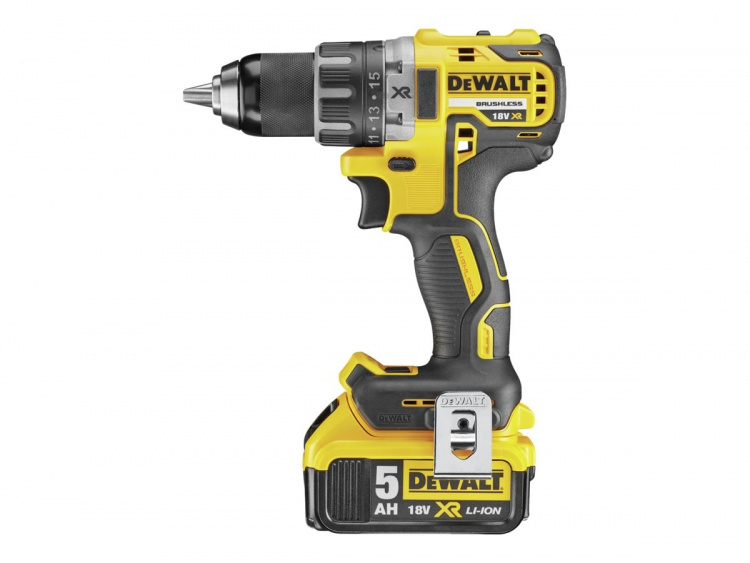 DeWALT DCD791P2 Borrskruvdragare 2 batterier ingår Nyckellös chuck