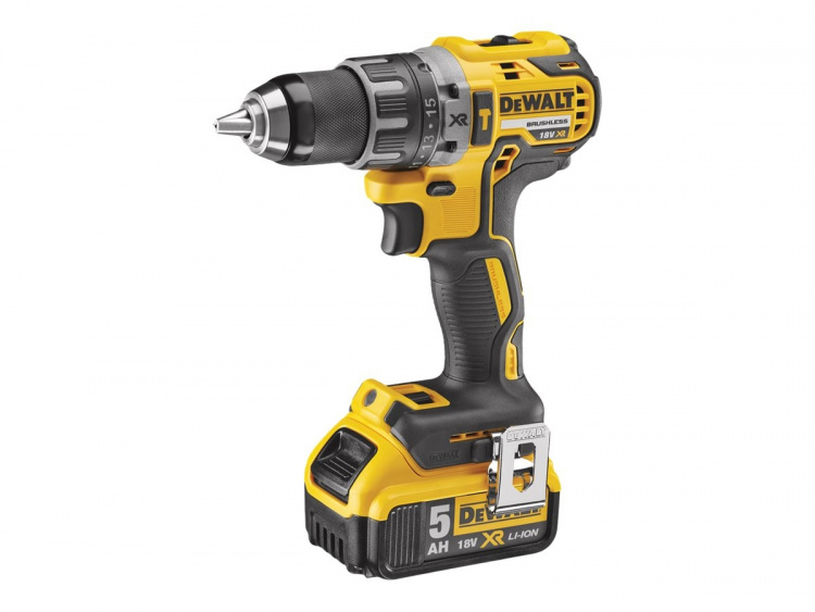 DeWALT DCD791P2 Borrskruvdragare 2 batterier ingår Nyckellös chuck