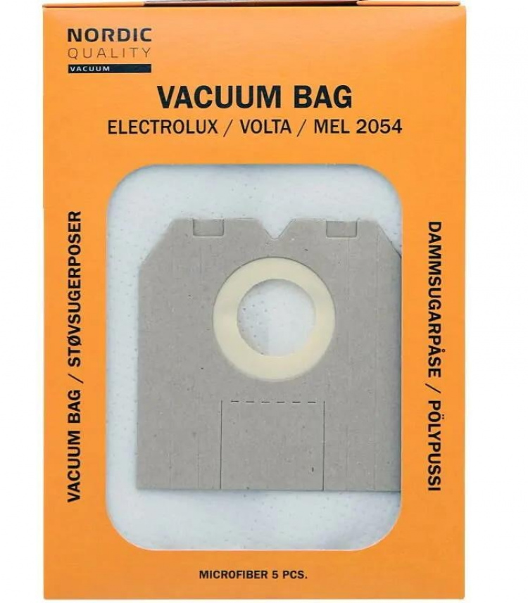 Nordic Quality MEL 2054 Euronics Støvsugerposer 5 stk