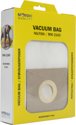 Nordic Quality MNI 2160 Dammsugarpåsar, 5 st