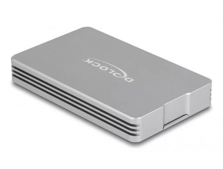 DeLOCK USB4™ 40 Gbps Enclosure for 1 x M.2 NVMe SSD - tool free