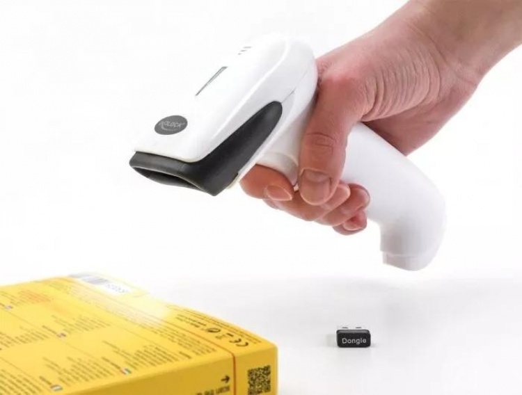 DeLOCK Barcode Scanner 1D and 2D for 2.4 GHz, Bluetooth or USB