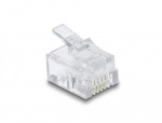 DeLOCK RJ11 Modular Plug 100 pcs