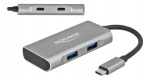 DeLOCK External USB 3.2 Gen 2 USB Type-C Hub 2 x USBA and 2 x USBC