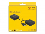 DeLOCK HDMI Audio Extractor 4K 60 Hz compact, black