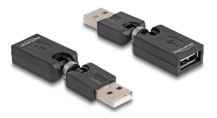DeLOCK Rotation adapter USB 2.0-A male to female