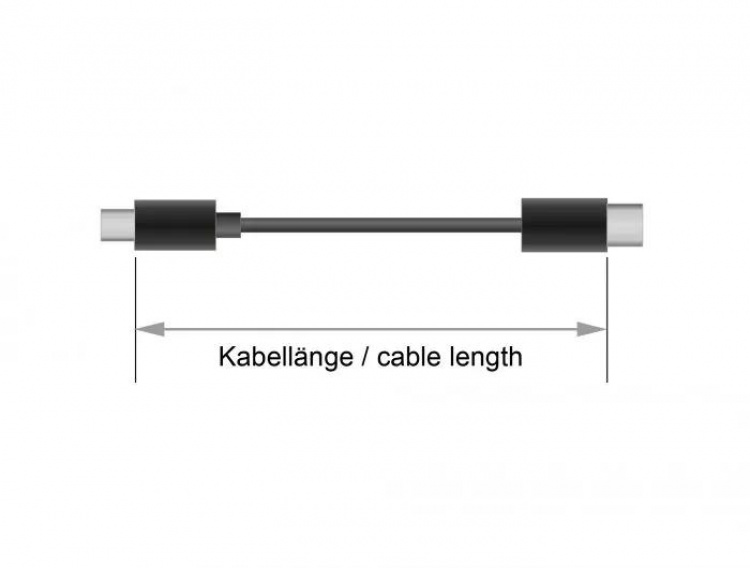 DeLOCK USB 2.0 cable Type-A to Type-C 4 m