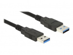 DeLOCK Cable USB 3.0 Type-A male > USB 3.0 Type-A male 0.5 m black