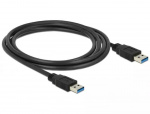 DeLOCK Cable USB 3.0 Type-A male > USB 3.0 Type-A male 2.0 m black