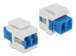 DeLOCK Keystone Module LC Duplex female to LC Duplex female
