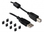 DeLOCK USB 2.0 adapter for 4 x Serial ports RS-422/485, black