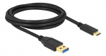 DeLOCK SuperSpeed USB (USB 3.2 Gen 1) Cable TypeA to USB TypeC™ 2 m