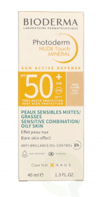 Bioderma Photoderm Nude Touch Mineral SPF50+ 40 ml Very Light