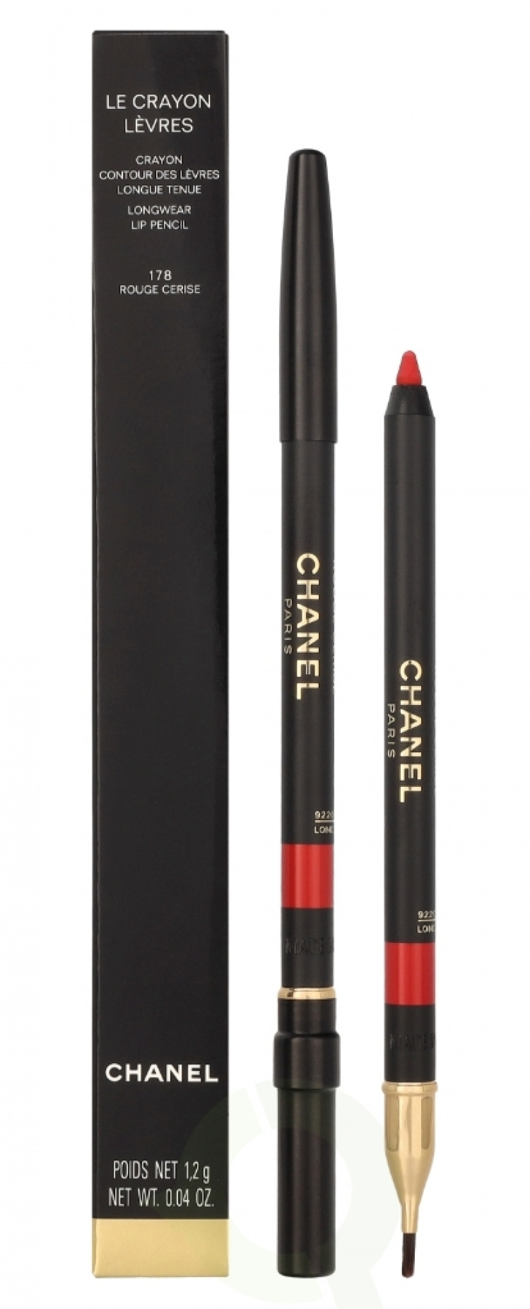 Chanel Le Crayon Levres Longwear Lip Pencil 1.2 g #178 Rouge Cerise