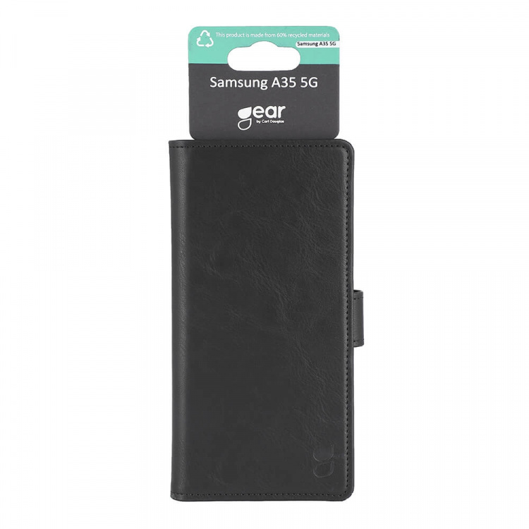 Gear Wallet Samsung Galaxy A35 5G - 3 Kortpladser Black