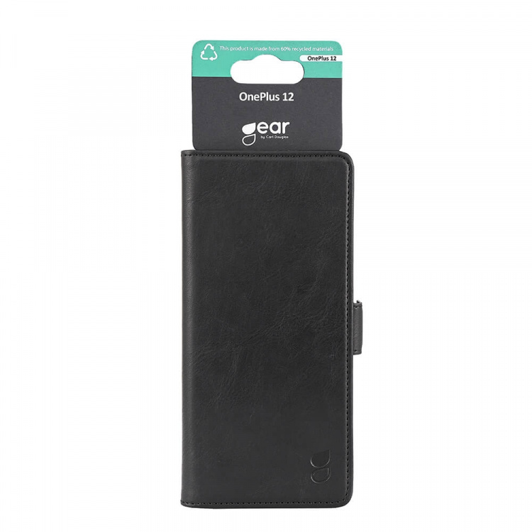 Gear Wallet Classic 3 kort OnePlus 12 Sort