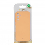 Onsala Cover Silikone Feel Apricot - Samsung A35 5G