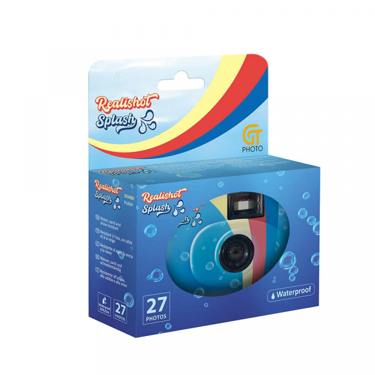 GT COMPANY Engangskamera Vandtæt 27 eksponeringer ISO 400