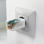 Hama Mini-oplader USB-C + USB-A Qualcomm 3.0 38W Hvid Hama Mini-oplader USB-C + USB-A Qualcomm 3.0 38W Hvid