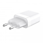 Gear Oplader 220V 1xUSB-A 2,4A Hvid