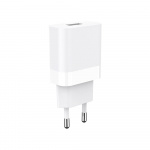 Gear Oplader 220V 1xUSB-A 2,4A Hvid