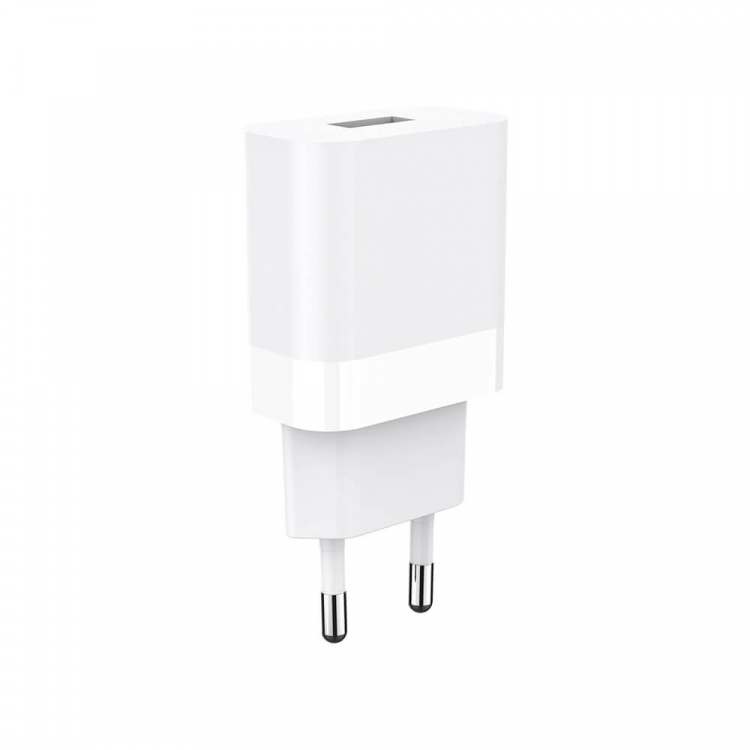 Gear Oplader 220V 1xUSB-A 2,4A Hvid