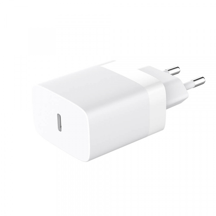 Gear Oplader 220V 1xUSB-C Hvid PD/PPS 30W + Kabel USB-C til USB-C