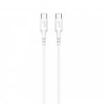 Gear Oplader 220V 1xUSB-C Hvid PD/PPS 30W + Kabel USB-C til USB-C