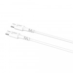 Gear Oplader 220V 1xUSB-C Hvid PD/PPS 30W + Kabel USB-C til USB-C