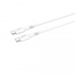 Gear Oplader 220V 1xUSB-C Hvid PD/PPS 30W + Kabel USB-C til USB-C