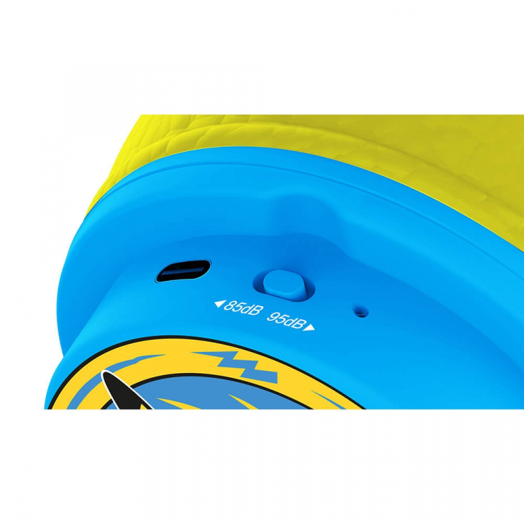 POKEMON Headphone On-Ear Wireless 85dB/95dB Sharing Aux