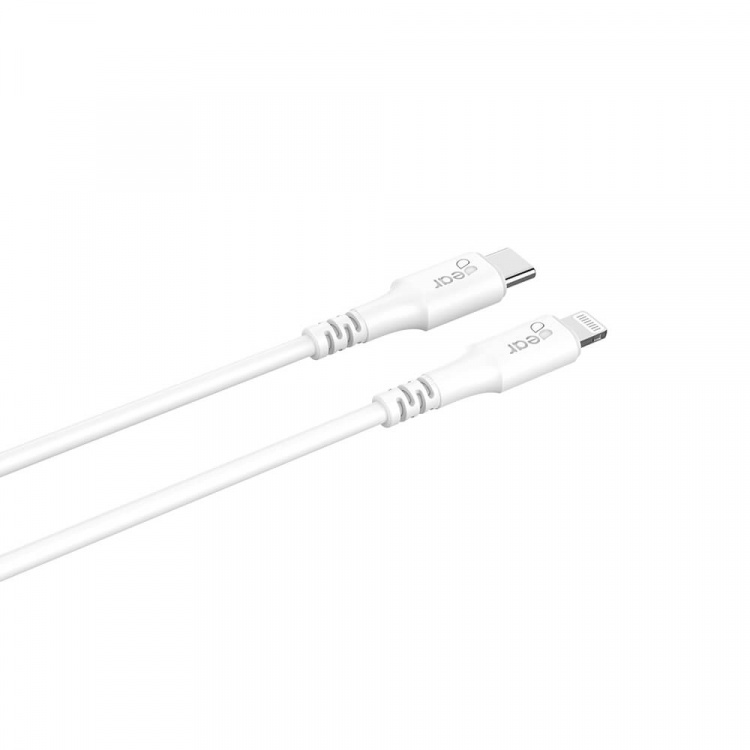 Gear Ladekabel USB-C - Lightning 0.5m Hvid MFI C94