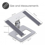 Desire2 Laptop Stander Lodret Justering