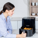 BLACK+DECKER Air Fryer Sort 5L 1450W