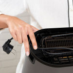 BLACK+DECKER Brødrister 2 rum Rustfrit stål