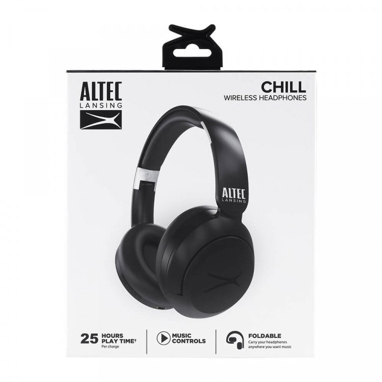 Altec Lansing Høretelefon Chill Trådløs Over-Ear Sort